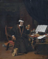 Scholar in the Study Room